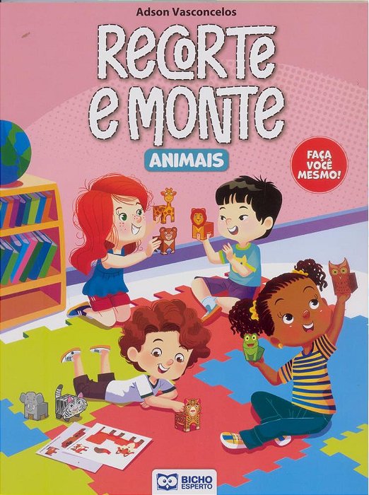 Cartilha Recorte E Monte - Animais