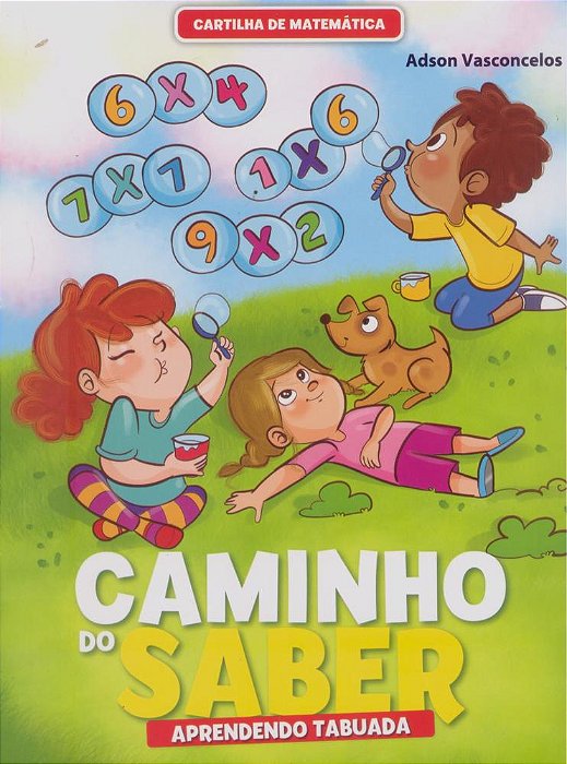 Cartilha De Alfabetização Caminho Do Saber Matemática - Aprendendo A Tabuada