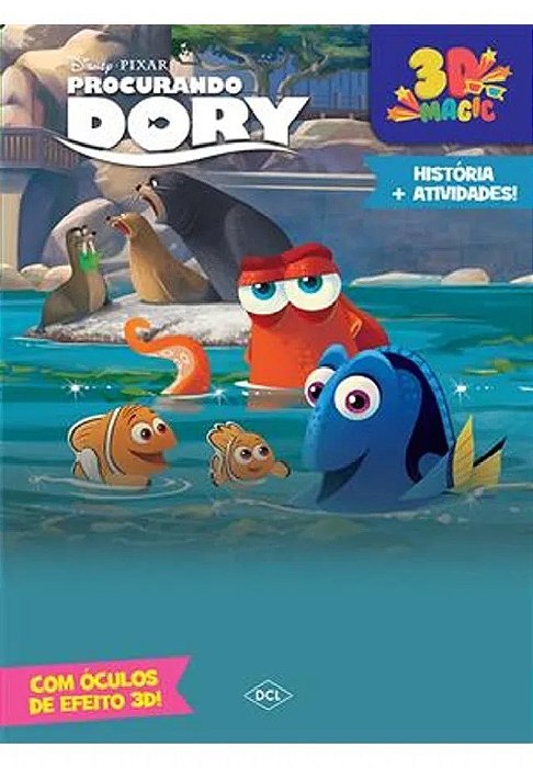 Disney 3D Magic - Procurando Dory (Com Óculos De Efeito 3D!)