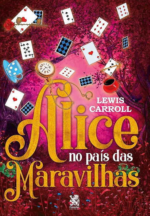 Alice No País Das Maravilhas - Capa Especial+ Marcador De Páginas