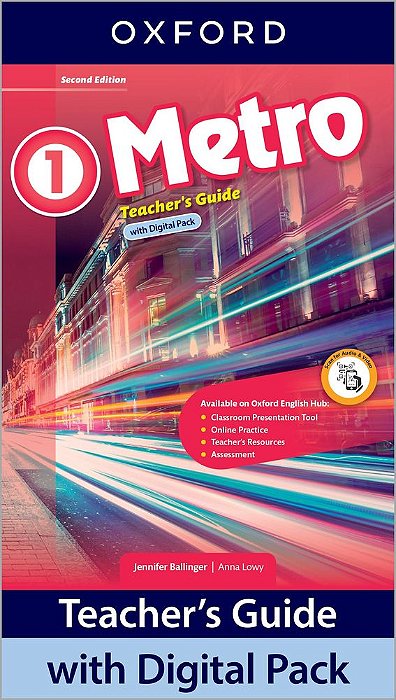Metro 1 - Teacher's Guide With Digital Pack - Second Edition..-