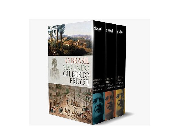O Brasil Segundo Gilberto Freyre Box Com 3 Volumes