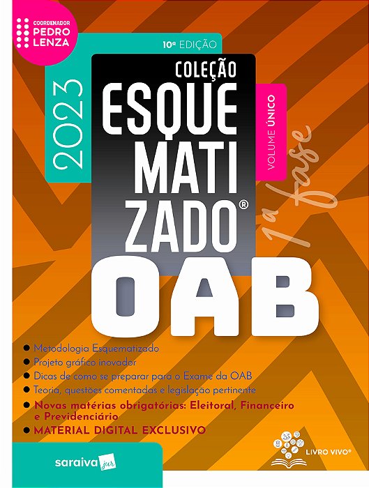 Oab Esquematizado - 1ª Fase - Volume Único - 10ª Edição 2023