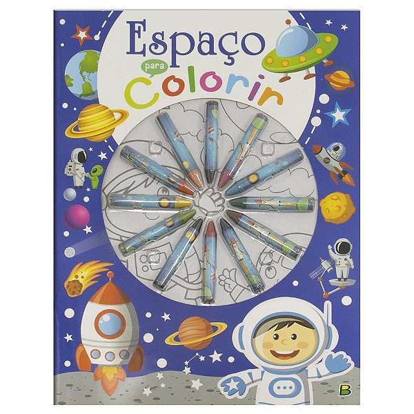 Cores Em Ação! Espaço Para Colorir