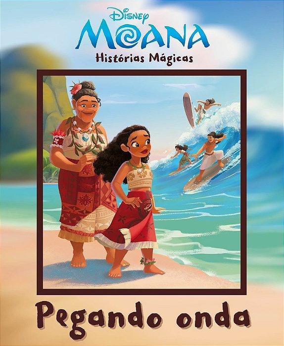 Disney - Histórias Mágicas - Moana Pegando Onda