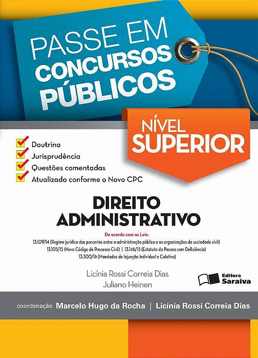 Nível Superior: Direito Administrativo - 1ª Edição De 2016