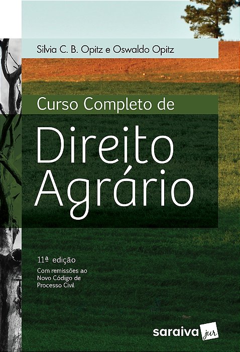 Curso Completo De Direito Agrário - 11ª Edição De 2016