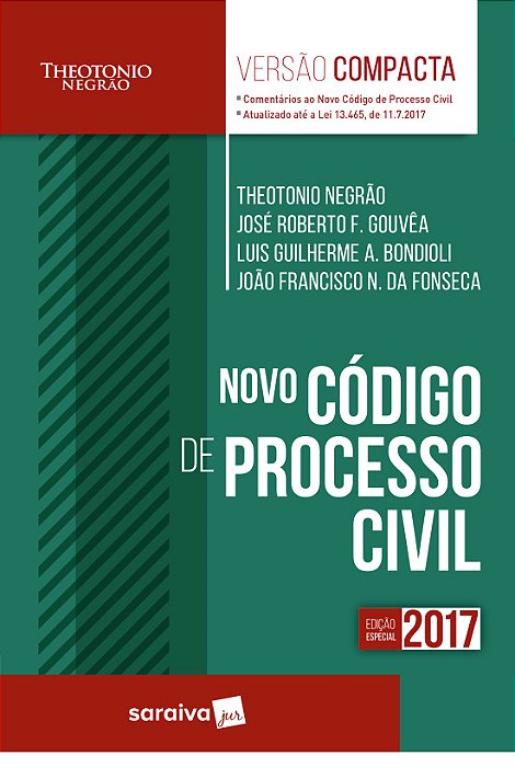 Novo Código De Processo Civil - 1ª Edição De 2017