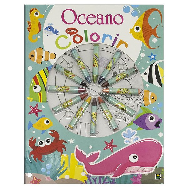 Cores Em Ação! Oceano Para Colorir
