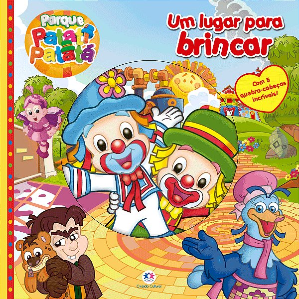 Patati Patatá - Um Lugar Para Brincar Com 5 Quebra-Cabeças Incríveis!