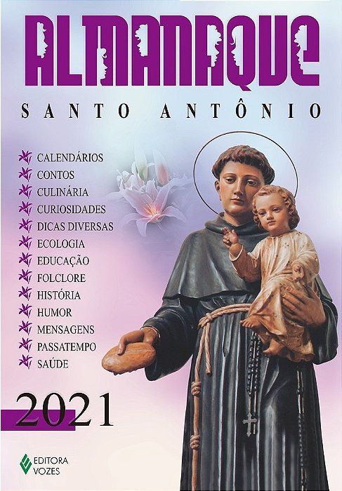 Almanaque Santo Antônio 2021