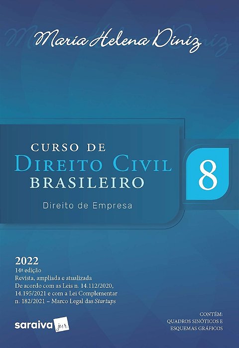 Curso De Direito Civil Brasileiro Volume 8 - Direito De Empresa