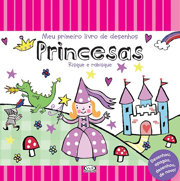 Princesas: Meu Primeiro Livro De Desenhos