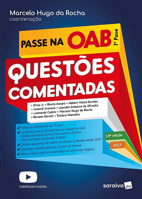 Passe Na Oab - 1ª Fase - Questões Comentadas - 14ª Edição 2023
