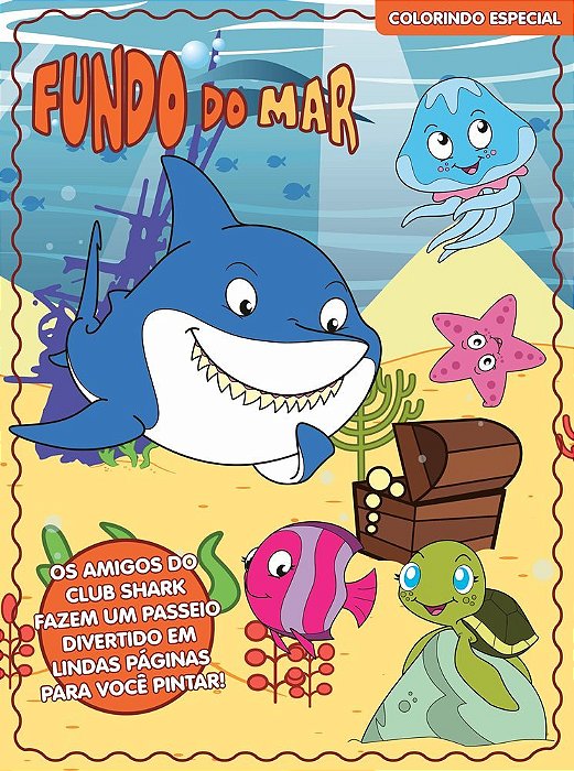 Fundo Do Mar Colorindo Especial