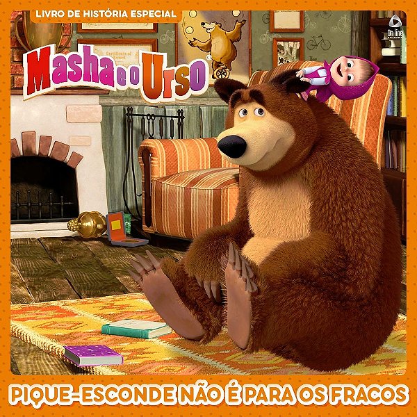 Masha E O Urso - Livro De História Especial - Pique-Esconde Não É Para Os Fracos