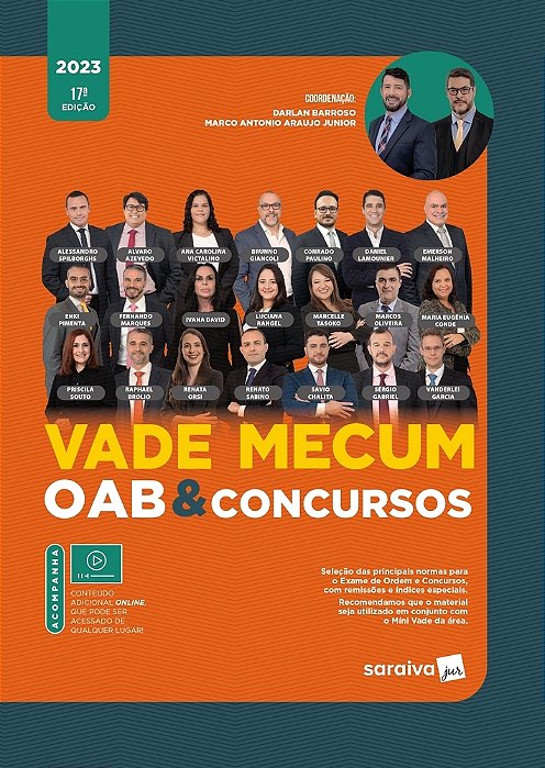 Vade Mecum Oab & Concursos - 17ª Edição 2023