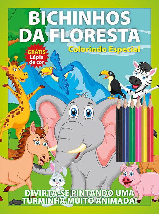 Bichinhos Da Floresta - Colorindo Especial