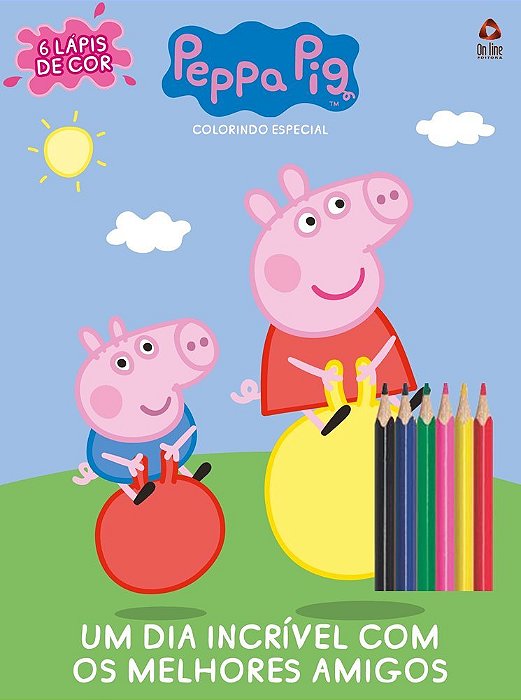 Peppa Pig - Colorindo - Especial Um Dia Incrível Com Os Melhores Amigos
