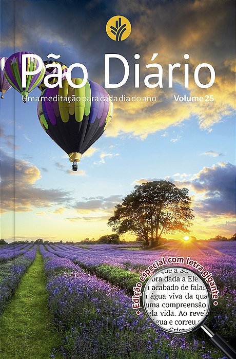 Pão Diário Volume 25 Letra Gigante - Paisagem