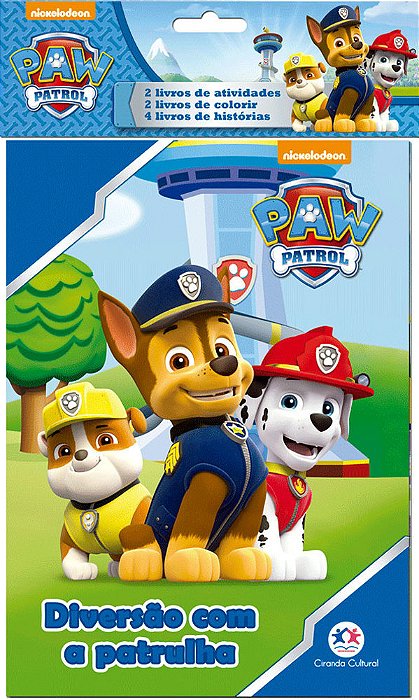 Patrulha Canina - Embalagem Econômica Kit Com 8 Livros