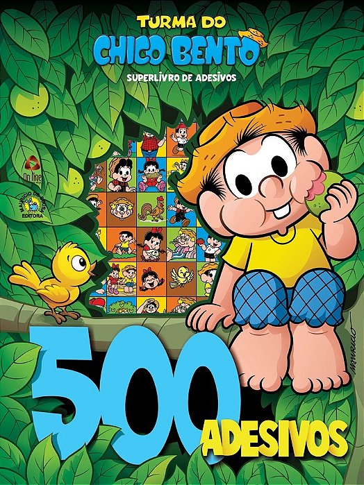 Turma Do Chico Bento Superlivro De Adesivos 500 Adesivos
