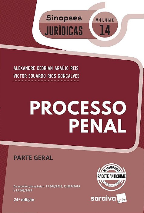 Processo Penal: Procedimentos, Nulidades E Recursos - Coleção Sinopses Jurídicas - Volume 14