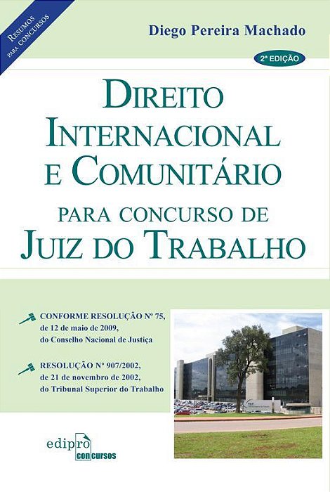 Direito Internacional E Comunitário Para Concursso De Juiz Do Trabalho