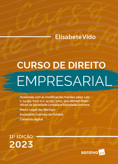 Curso De Direito Empresarial - 11ª Edição 2023