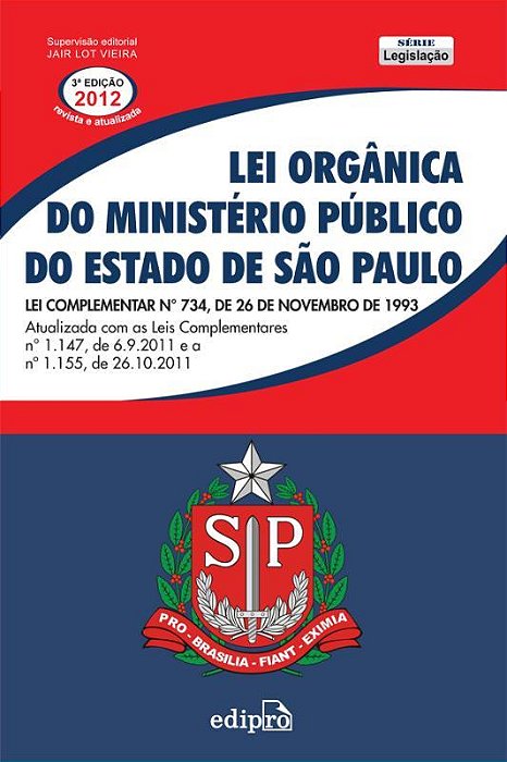 Lei Orgânica Do Ministério Público Do Estado De São Paulo