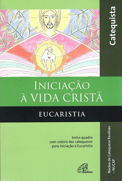 Iniciação À Vida Cristã - Eucaristia - Catequista Inclui Quadro Com Roteiro Das Catequeses Para Iniciação À Eucaristia