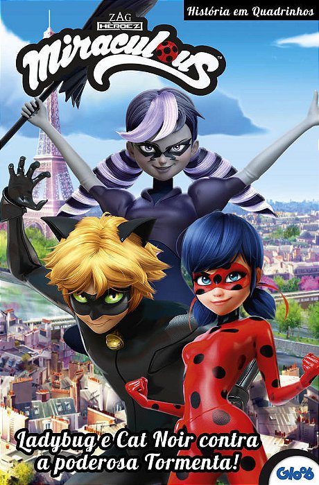 Miraculous Ladybug - Ladybug E Cat Noir Contra A Poderosa Tormenta!