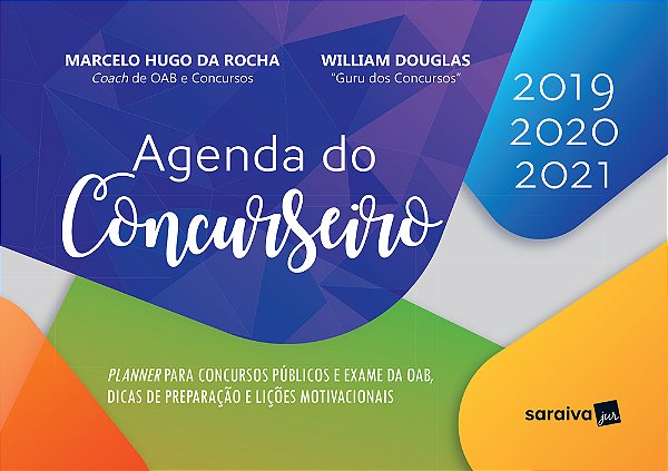 Agenda Do Concurseiro - 1ª Edição De 2019 Planner Para Concursos Públicos E Exame Da Oab, Dicas De Preparação E Lições Motivacionais