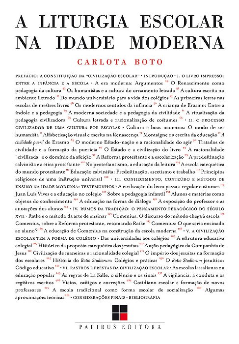 Liturgia Escolar Na Idade Moderna (A)