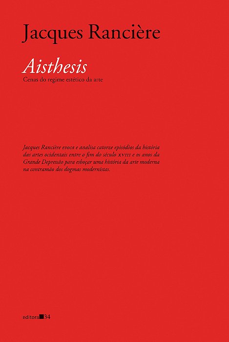 Aisthesis: Cenas Do Regime Estético Da Arte