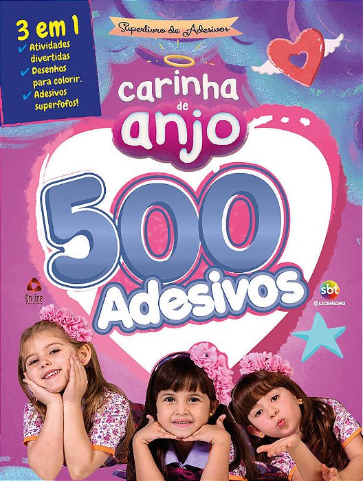 Carinha De Anjo Superlivro De Adesivos