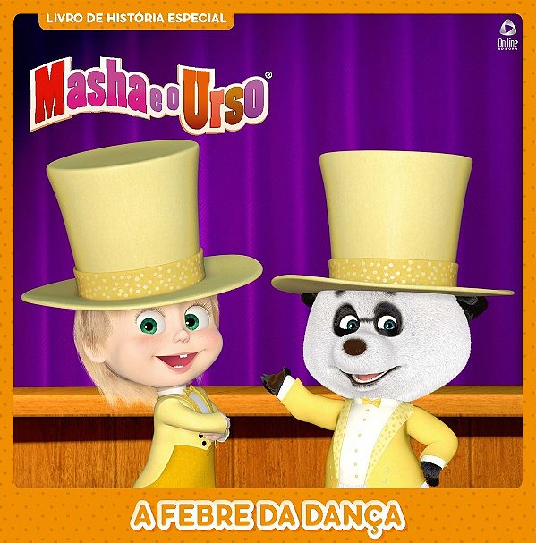 Masha E O Urso - Livro De História Especial - A Febre Da Dança