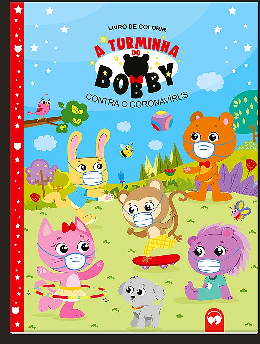 A Turminha Do Bobby Contra O Coronavírus Livro De Colorir