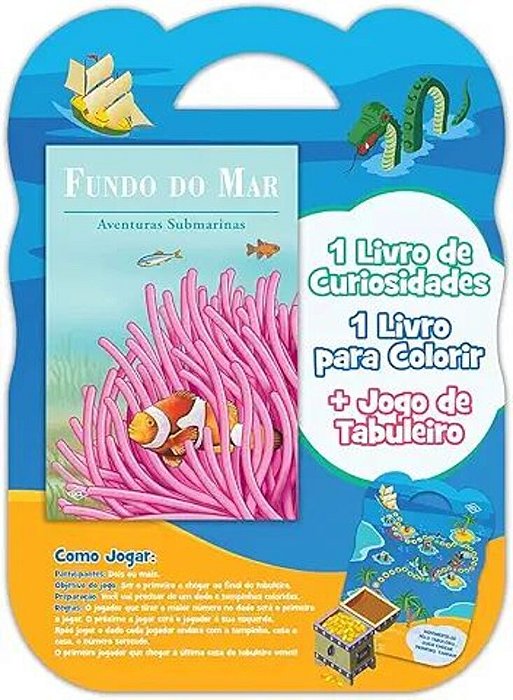 Hora Da Diversão - Fundo Do Mar - Kit