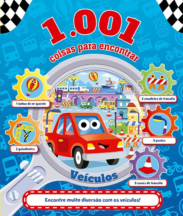 1.001 Coisas Para Encontrar - Veículos