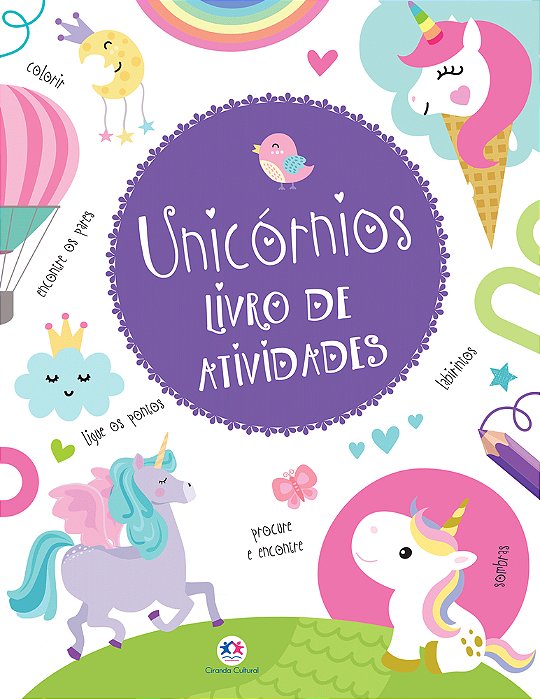 Unicórnios - Livro De Atividades