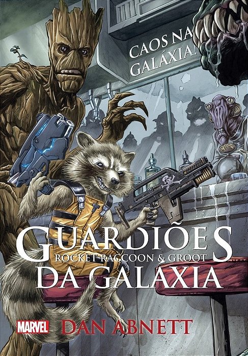 Guardiões Da Galáxia - Roccket Raccoon E Groot Caos Na Galáxia