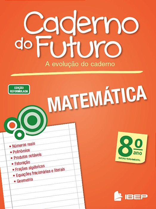 Caderno Do Futuro Matemática 8º Ano 8º Ano
