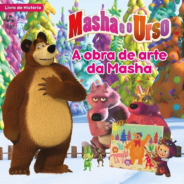 Masha E O Urso - Livro De História - A Obra De Arte Da Masha