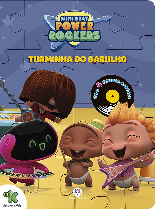 Mini Beat Power Rockers - Turminha Do Barulho