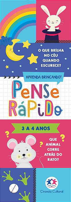 Pense Rápido - 3 A 4 Anos