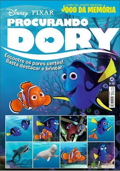 Disney Pixar - Procurando Dory - Livro De Jogos Especial - Jogo Da Memória