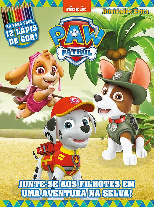 Patrulha Canina - Atividades Extra - Vol.2 Junta-Se Aos Filhotes Em Uma Aventura Na Selva!
