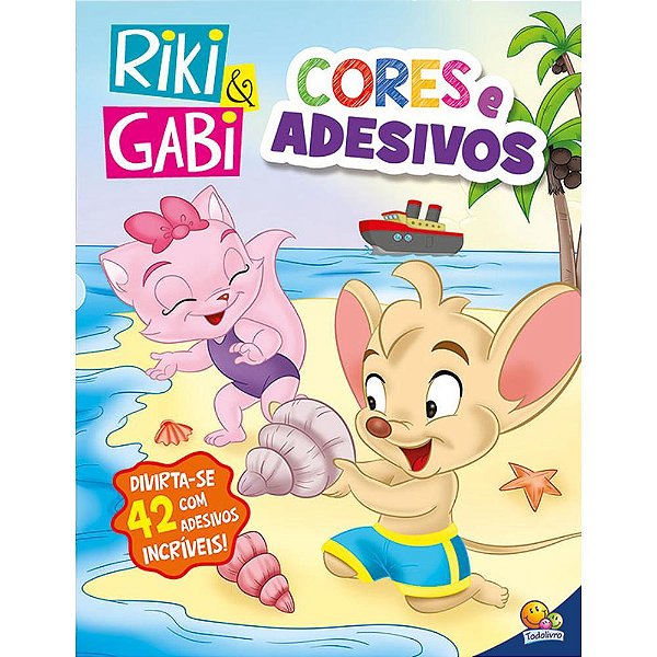 Cores E Adesivos (Riki & Gabi)