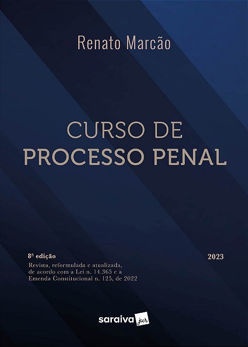 Curso De Processo Penal - 8ª Edição 2023